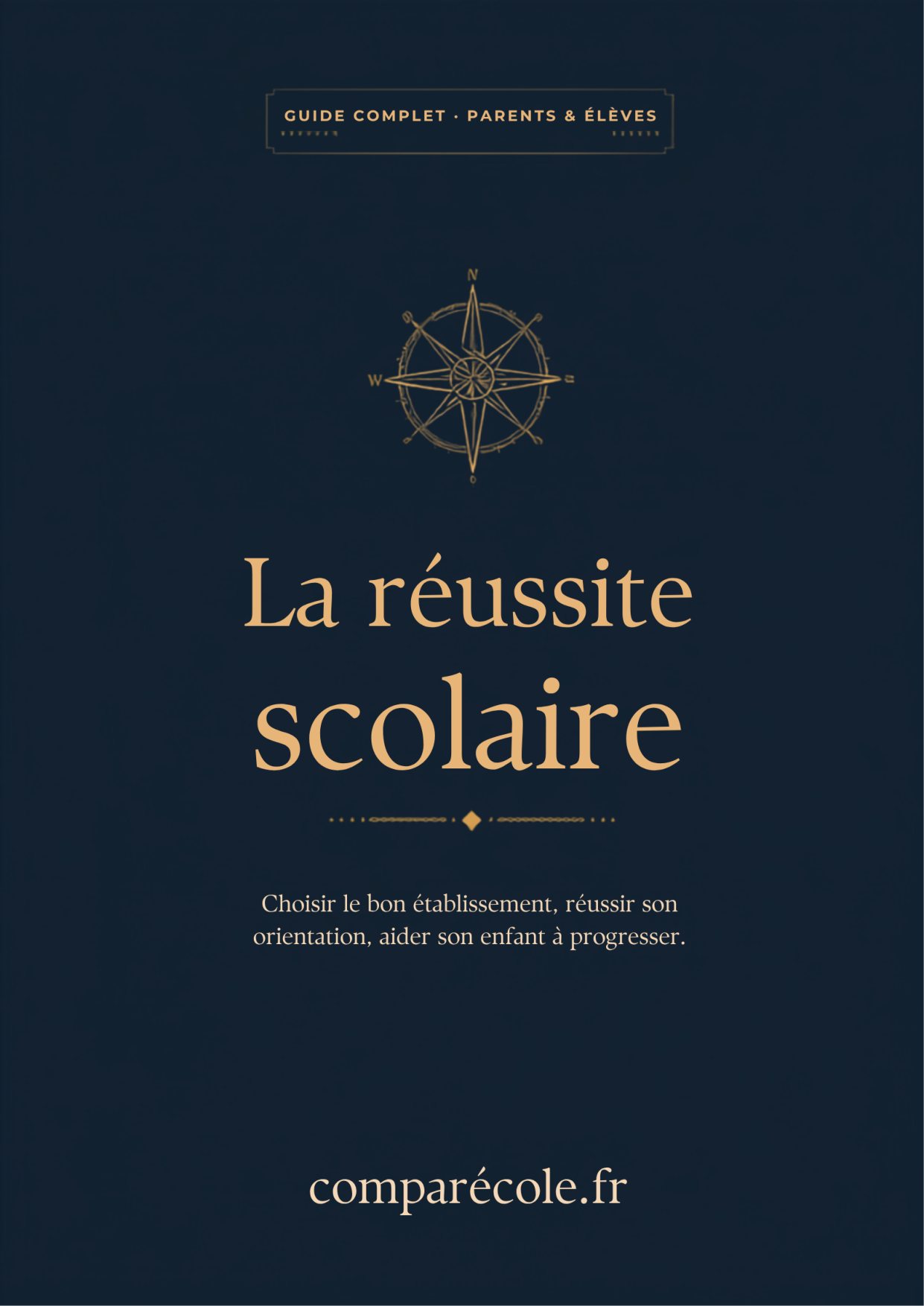 Couverture du Guide complet de la réussite scolaire